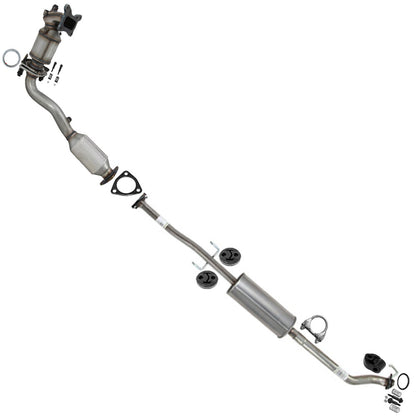 2010-2011 Honda CR-V 2.4L Front and Rear Catalytic Converter Resonator Pipe Kit | EPA Approved
