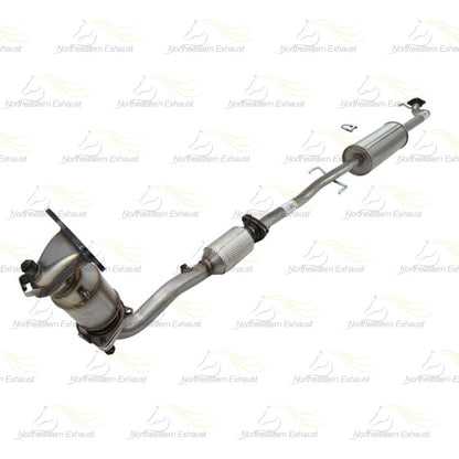2010-2011 Honda CR-V 2.4L Front and Rear Catalytic Converter Resonator Pipe Kit | EPA Approved