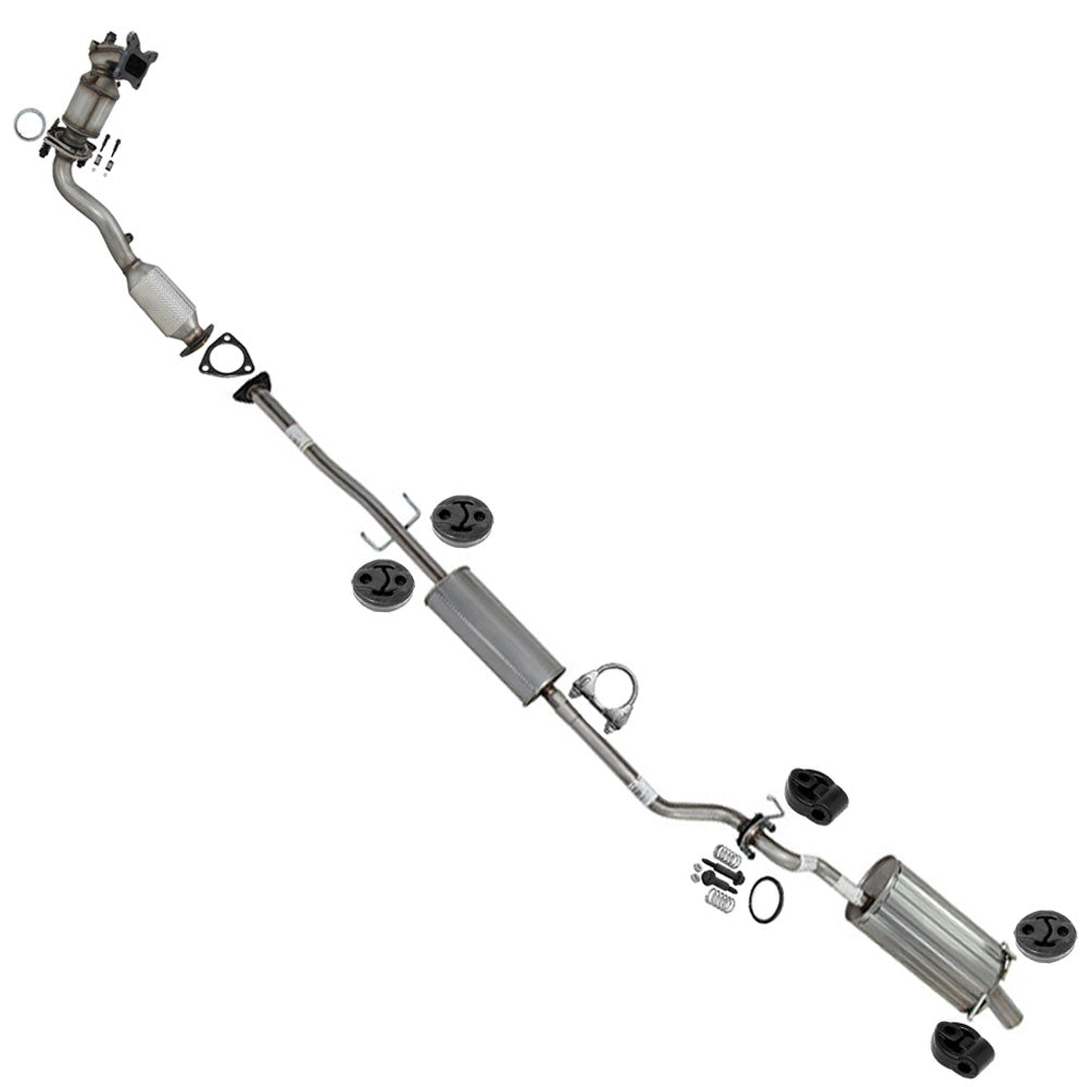 2010-2011 Honda CR-V 2.4L Complete Exhaust System Kit | EPA Approved | For USA-Built models