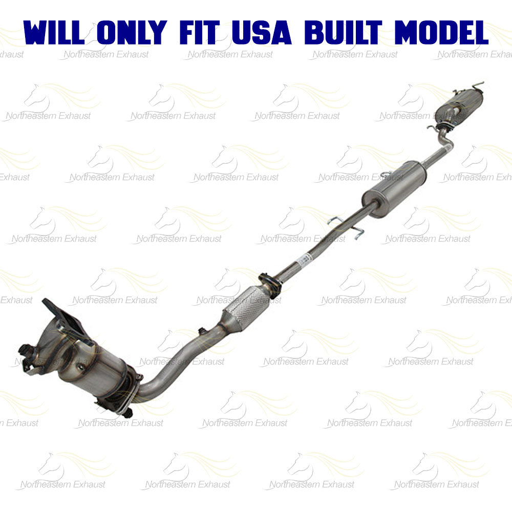 2010-2011 Honda CR-V 2.4L Complete Exhaust System Kit | EPA Approved | For USA-Built models