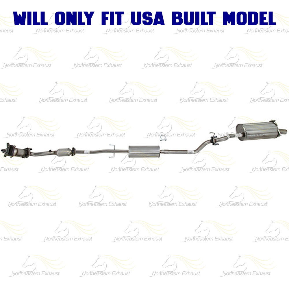 2010-2011 Honda CR-V 2.4L Complete Exhaust System Kit | EPA Approved | For USA-Built models
