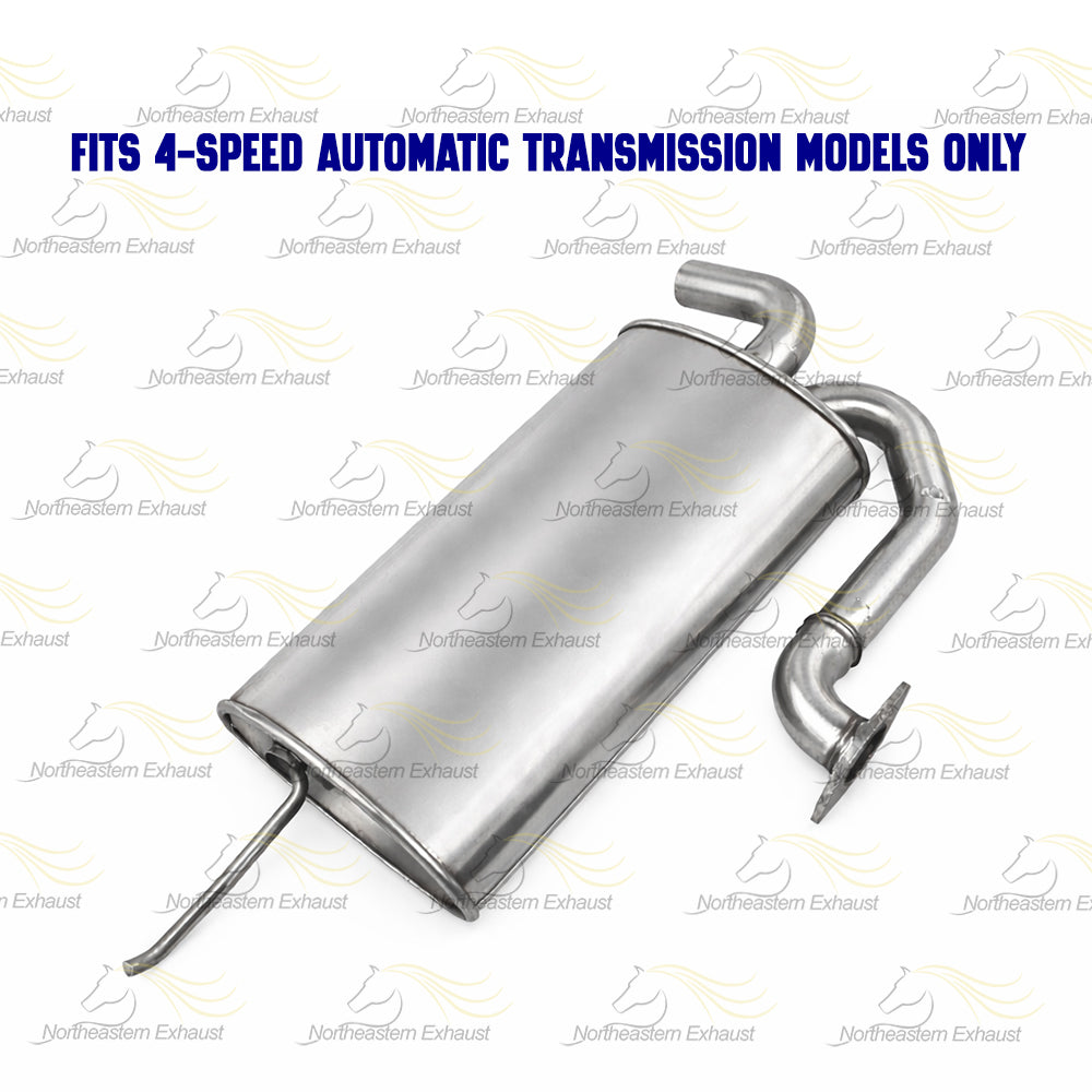 2004-2006 Nissan Quest 3.5L Exhaust Rear Catalytic Converter Muffler and Resonator | EPA Approved
