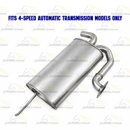 2004-2006 Nissan Quest 3.5L Exhaust Rear Catalytic Converter Muffler and Resonator | EPA Approved