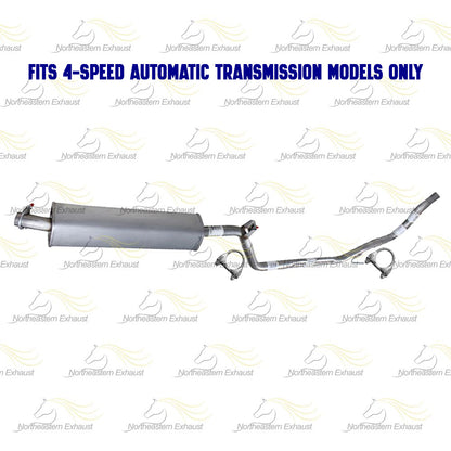 2004-2006 Nissan Quest 3.5L Exhaust Rear Catalytic Converter Muffler and Resonator | EPA Approved