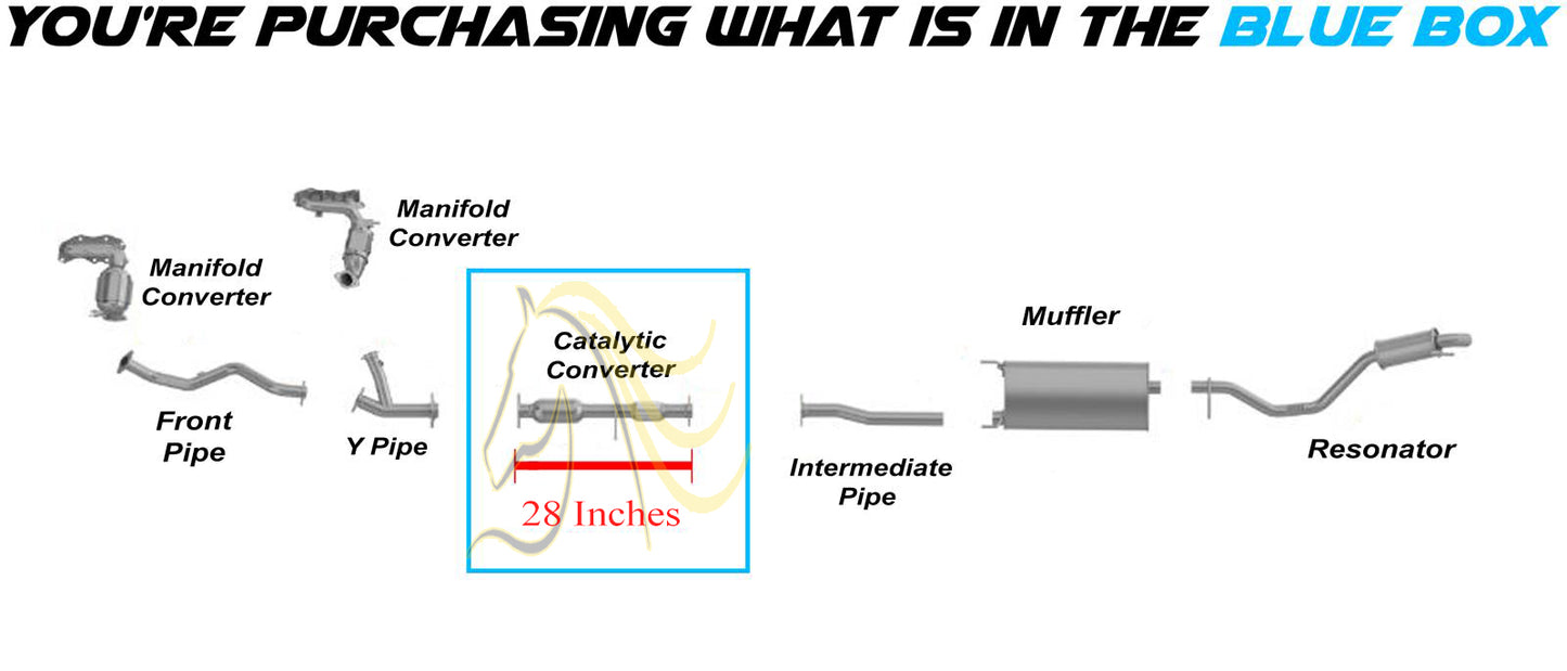 2014-2019 Toyota Highlander 3.5L Rear Catalytic Converter | EPA Approved | GAS Engine