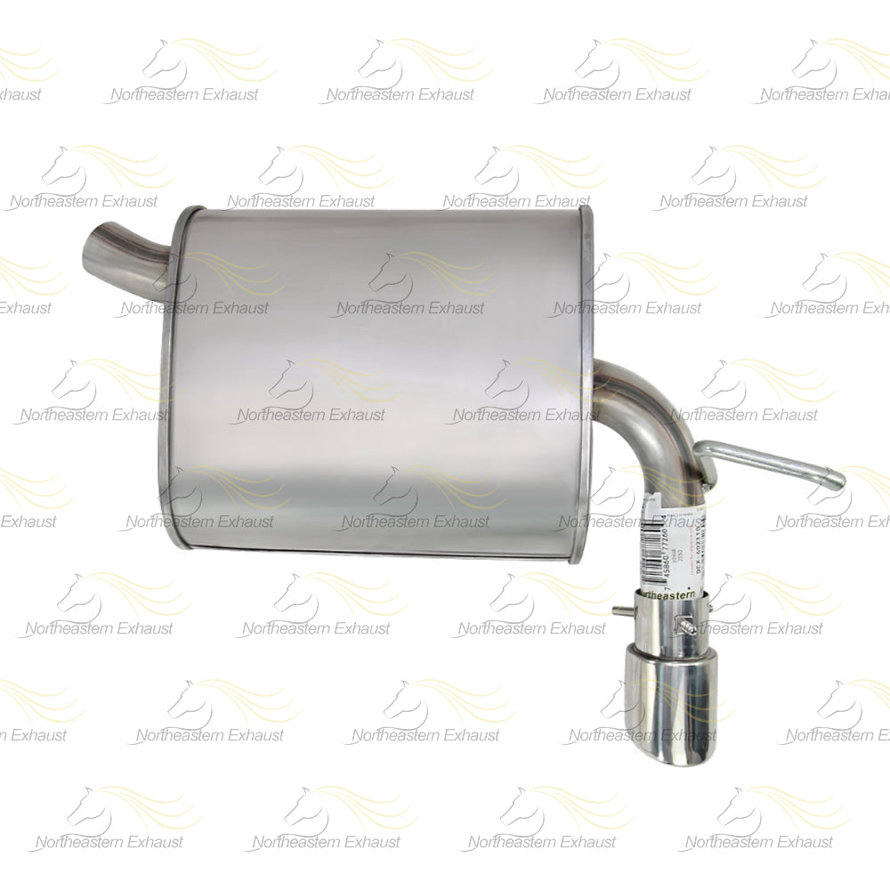 Passenger-side Exhaust Muffler with Tip for 2007-2010 Ford Edge 3.5L | 2007-2010 Lincoln MKX 3.5L