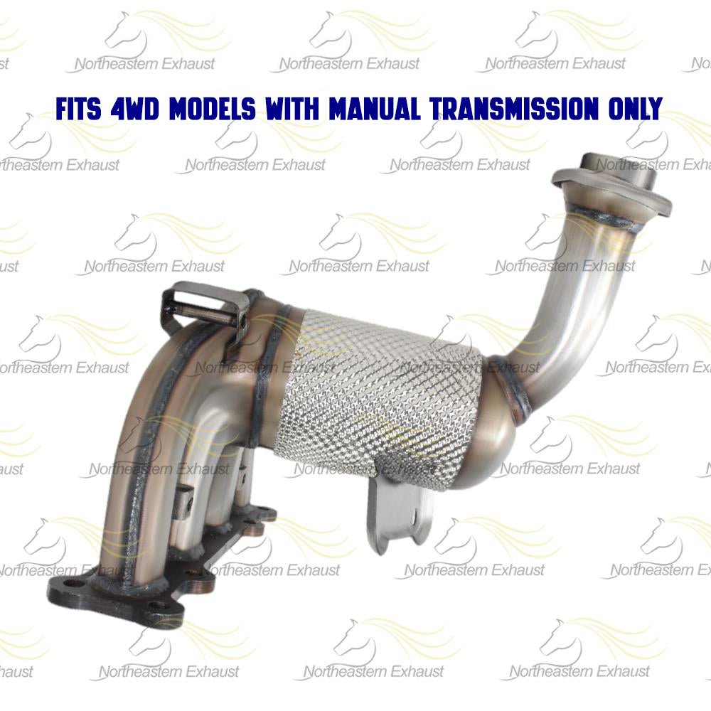 2007-2017 Jeep Patriot 2.4L Front Manifold and Rear Catalytic Converter | EPA Approved | 4WD Manual Transmission