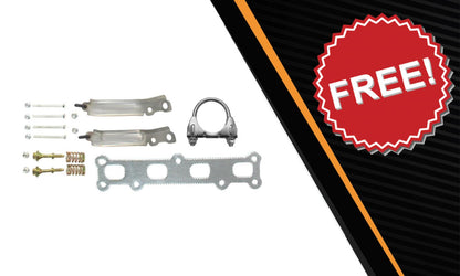 2007-2017 Jeep Patriot 2.4L Front Manifold and Rear Catalytic Converter | EPA Approved | 4WD Manual Transmission