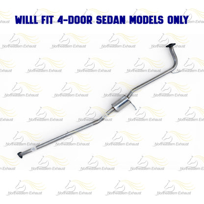 1998-2002 Honda Accord 2.3L Stainless Steel Exhaust Resonator Pipe | 4-Door SEDAN