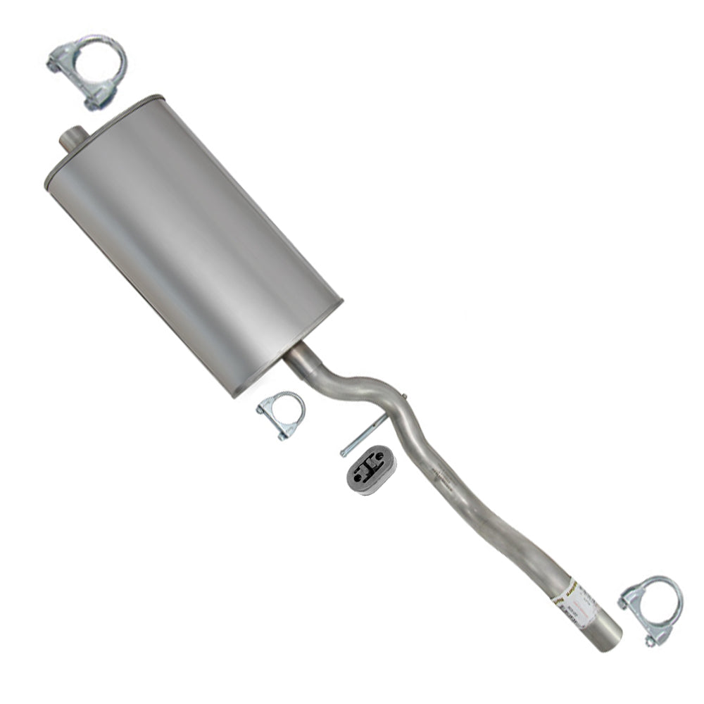Stainless Steel Muffler & Extension Pipe for 2006-2010 Ford Explorer 4.0L | 2007-2010 Ford Explorer Sport Trac 4.0L | V6
