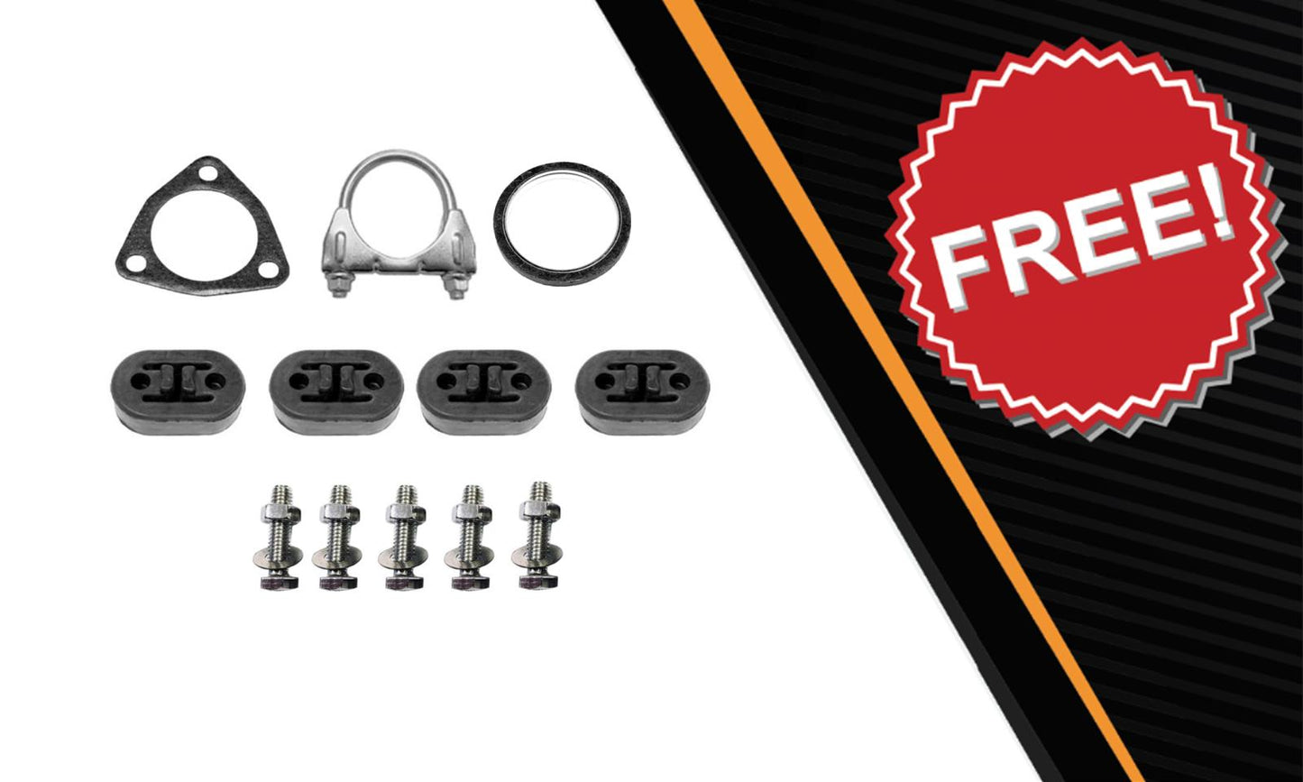 1998-2002 Honda Accord 2.3L Exhaust Resonator and Muffler Kit | 4-DOOR SEDAN MODELS ONLY