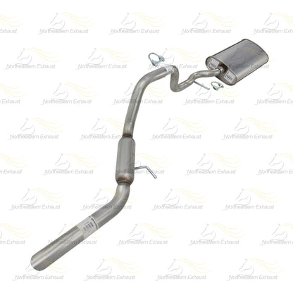 2006–2010 Ford Explorer and Explorer Sport Trac 4.0L Stainless Steel Muffler, Extension Pipe and Tail Pipe