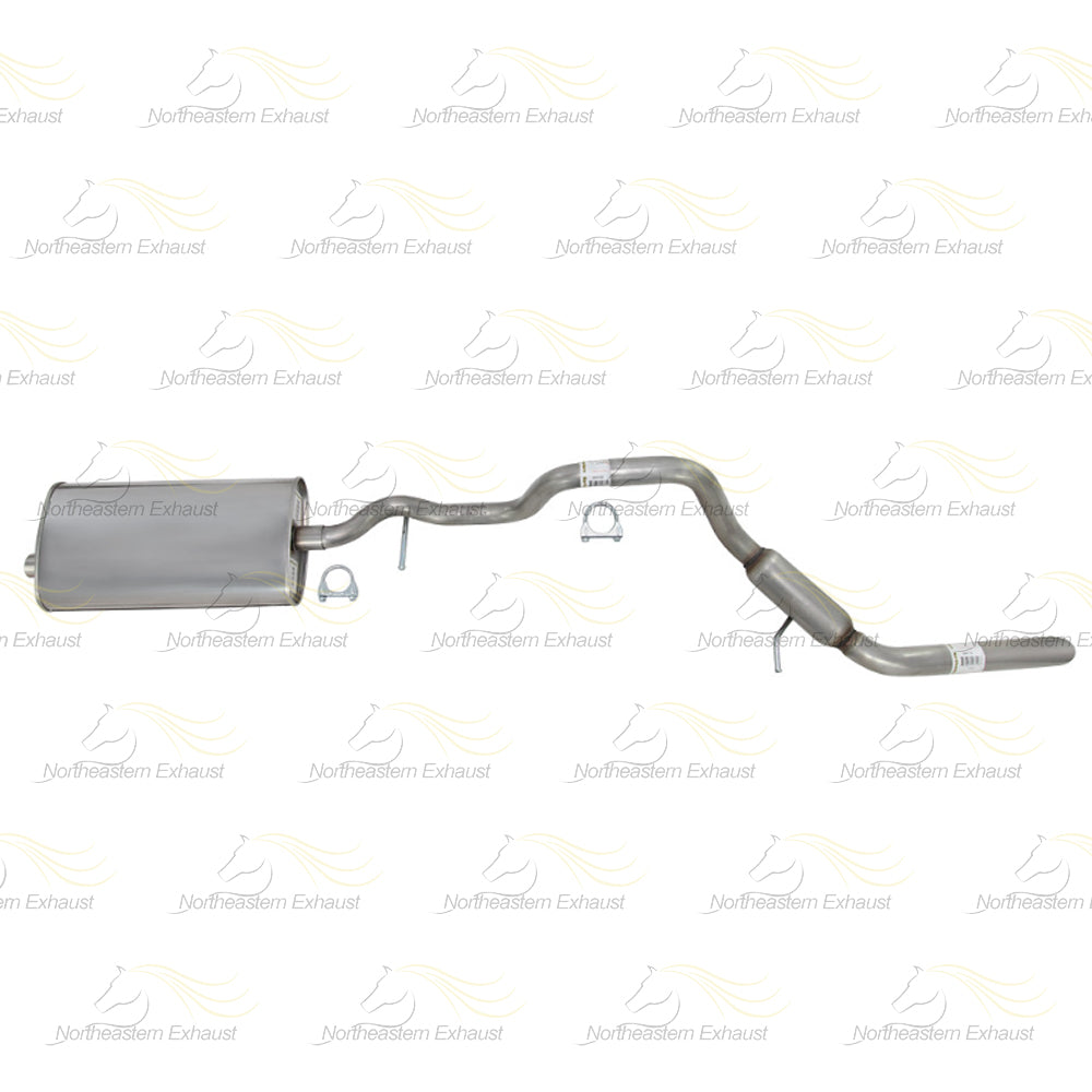 2006–2010 Ford Explorer and Explorer Sport Trac 4.0L Stainless Steel Muffler, Extension Pipe and Tail Pipe