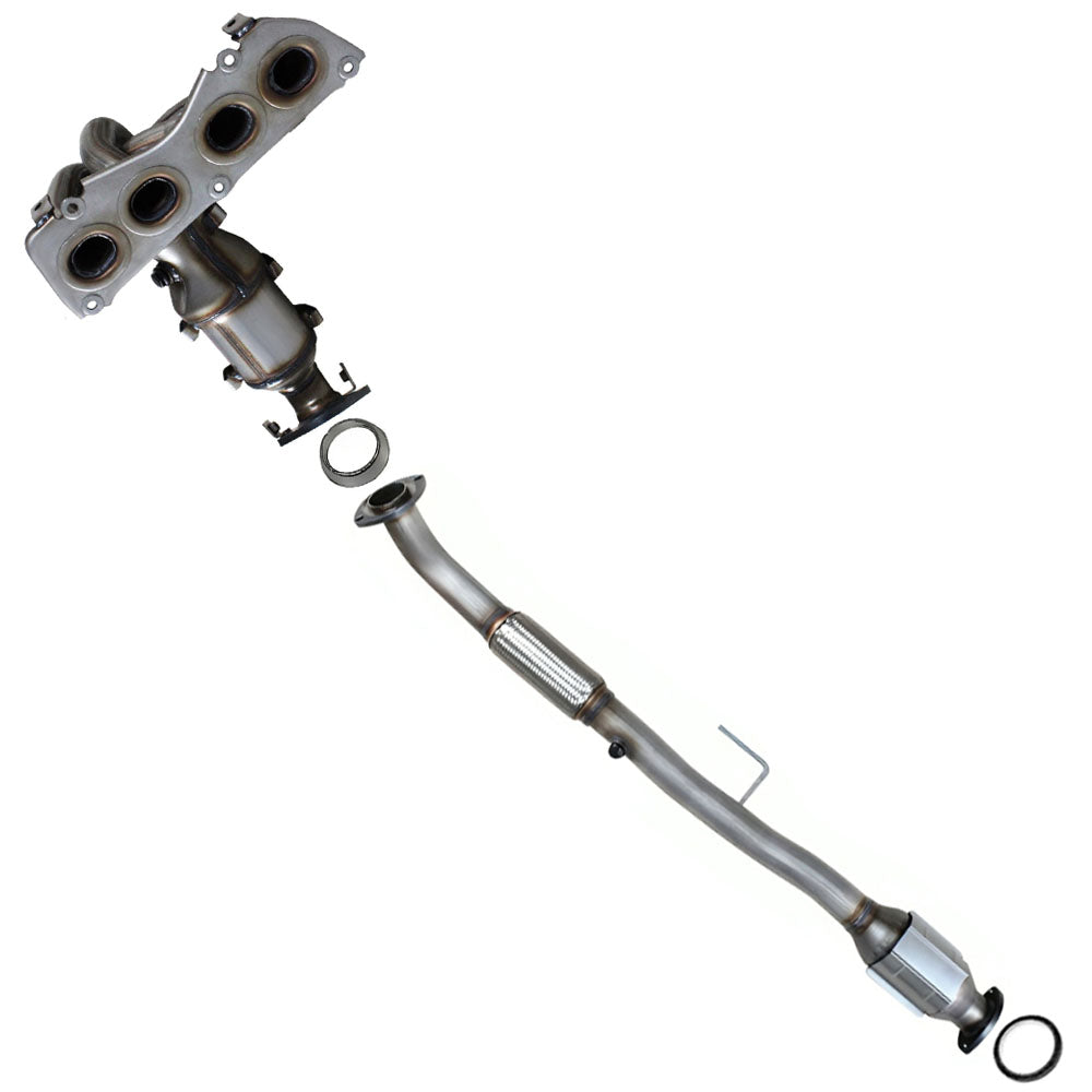2010-2011 Toyota Camry 2.5L Exhaust Manifold and Rear Catalytic Converter | EPA Approved | ULEV