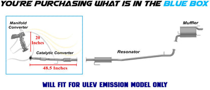 2010-2011 Toyota Camry 2.5L Exhaust Manifold and Rear Catalytic Converter | EPA Approved | ULEV