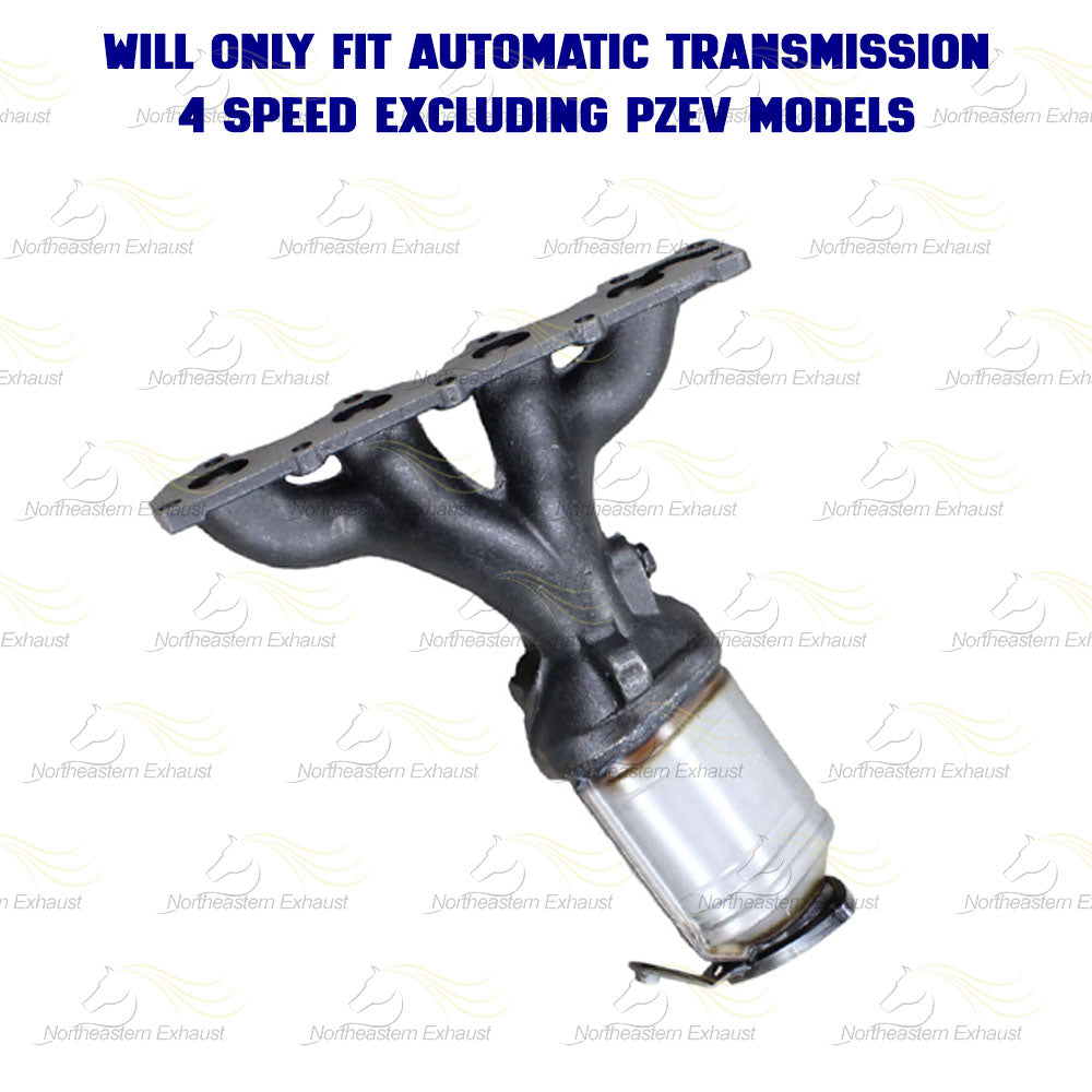 2008-2010 Chevy Malibu 2.4L Exhaust Manifold Catalytic Converter and Flex Pipe | EPA Approved | 4-Speed Automatic Transmission | Non-PZEV