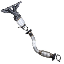 Exhaust Manifold Catalytic Converter and Flex Pipe for 2008-2009 Pontiac G6 2.4L | 2008 Saturn Aura 2.4L