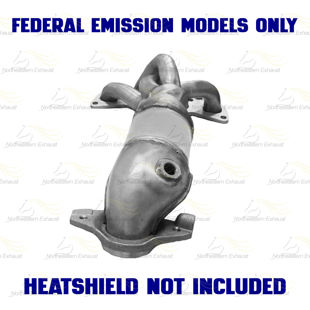 2002-2006 Nissan Altima and Sentra 2.5L Manifold Catalytic Converter - EPA Approved | Front