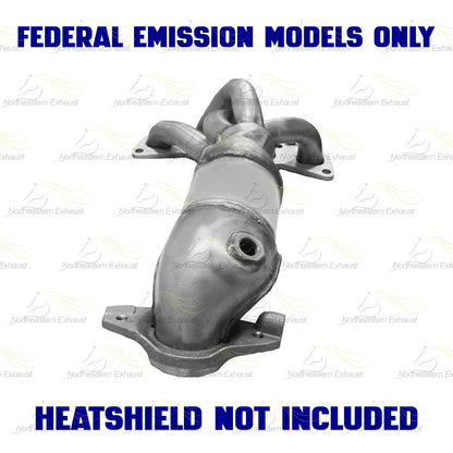 2002-2006 Nissan Altima and Sentra 2.5L Manifold Catalytic Converter - EPA Approved | Front