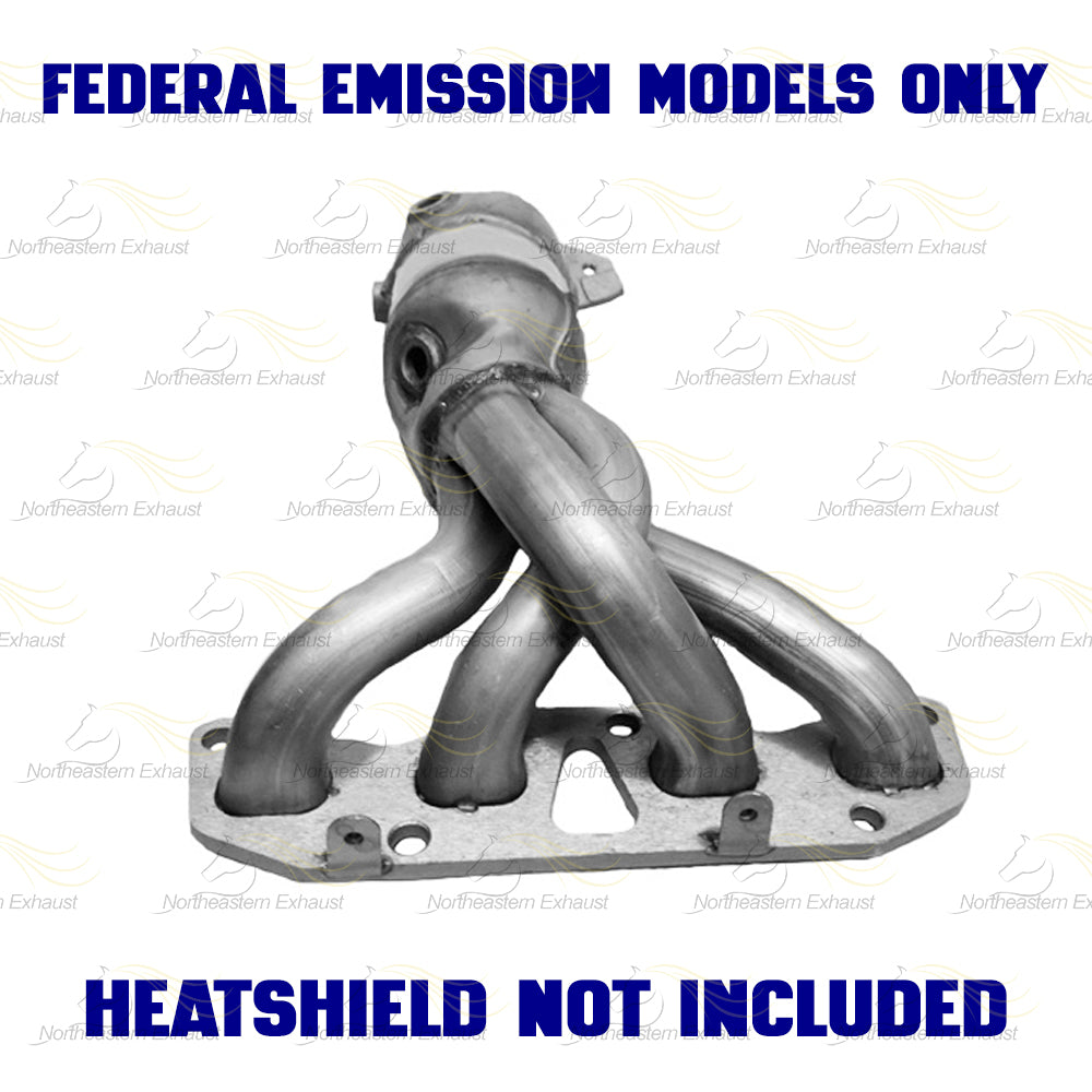 2002-2006 Nissan Altima and Sentra 2.5L Manifold Catalytic Converter - EPA Approved | Front