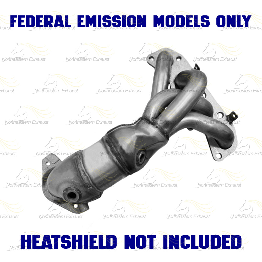 2002-2006 Nissan Altima and Sentra 2.5L Manifold Catalytic Converter - EPA Approved | Front