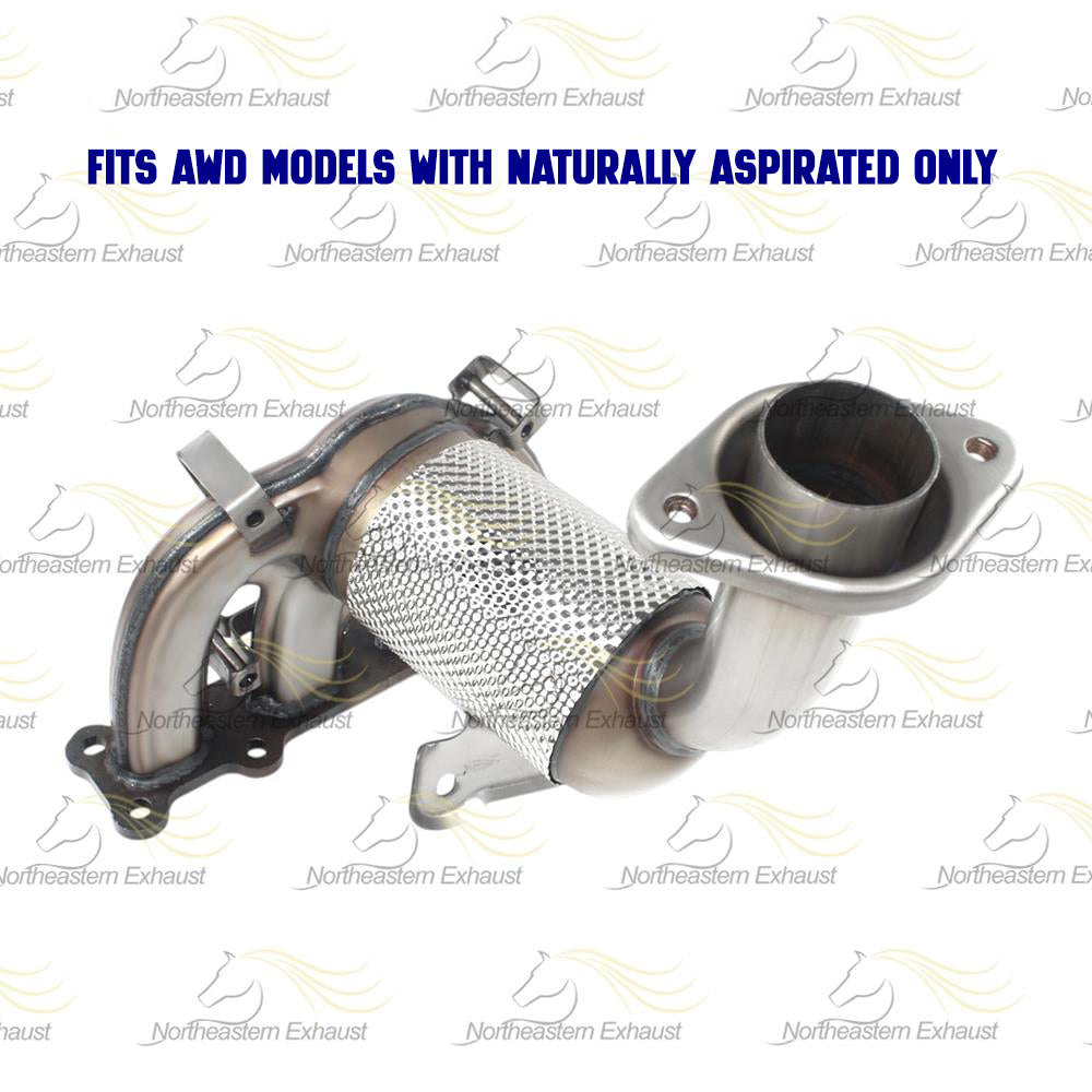 2007-2008 Dodge Caliber 2.4L Front Manifold and Rear Catalytic Converter | EPA Approved | AWD