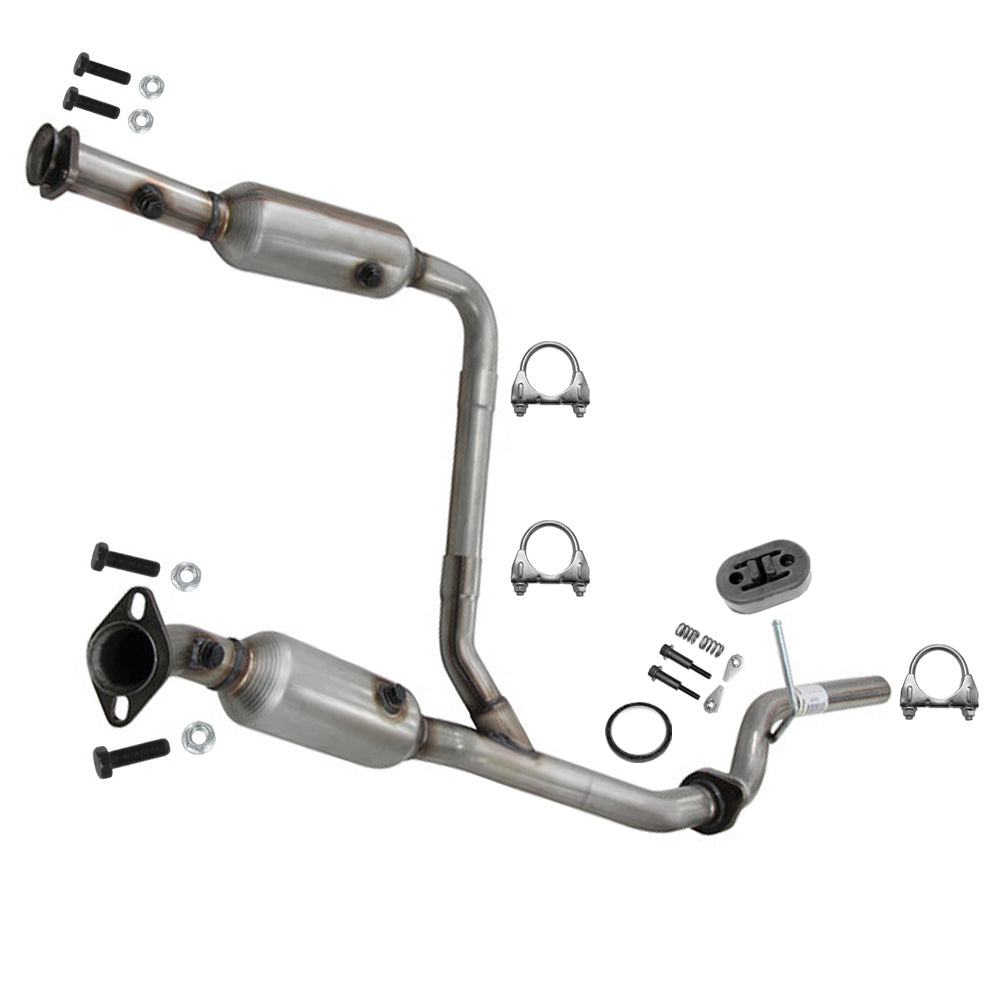 Exhaust Catalytic Converter and Pipe for 2006–2010 Ford Explorer 4.0L | 2006–2010 Mercury Mountaineer 4.0L