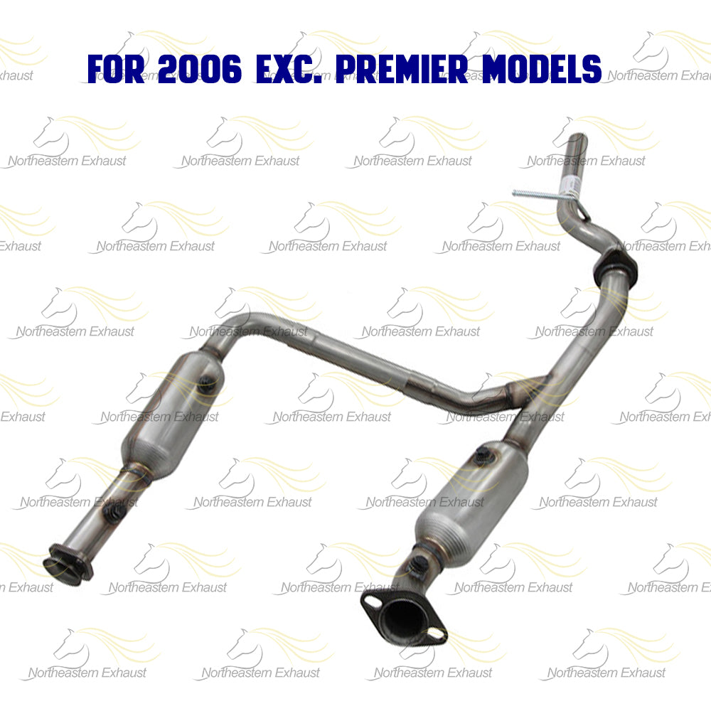 Exhaust Catalytic Converter and Pipe for 2006–2010 Ford Explorer 4.0L | 2006–2010 Mercury Mountaineer 4.0L
