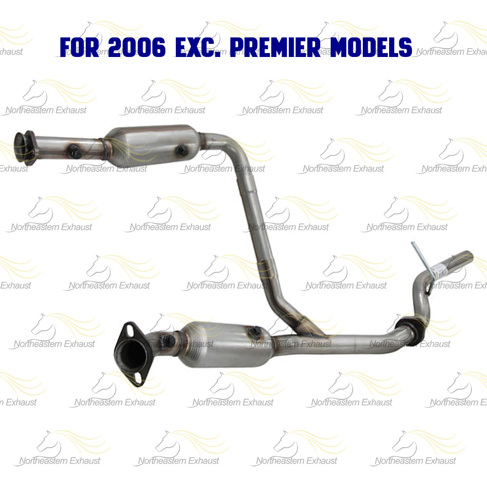 Exhaust Catalytic Converter and Pipe for 2006–2010 Ford Explorer 4.0L | 2006–2010 Mercury Mountaineer 4.0L