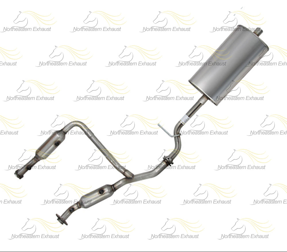 2006-2010 Ford Explorer 4.0L Exhaust Catalytic Converter, Intermediate Pipe and Muffler | EPA Approved