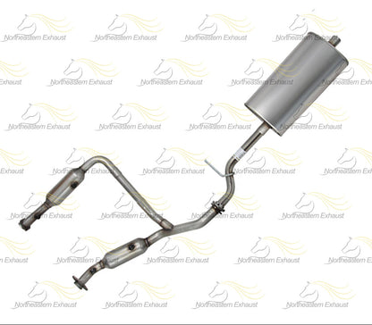 2006-2010 Ford Explorer 4.0L Exhaust Catalytic Converter, Intermediate Pipe and Muffler | EPA Approved