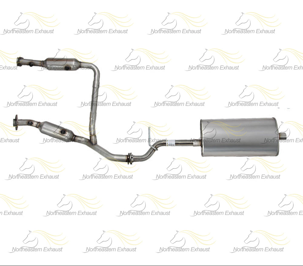 2006-2010 Ford Explorer 4.0L Exhaust Catalytic Converter, Intermediate Pipe and Muffler | EPA Approved