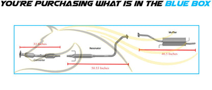 2004-2009 Toyota Prius 1.5L Complete Exhaust System Kit | EPA Approved