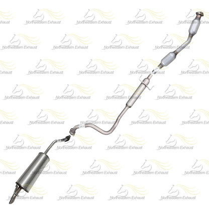 2004-2009 Toyota Prius 1.5L Complete Exhaust System Kit | EPA Approved