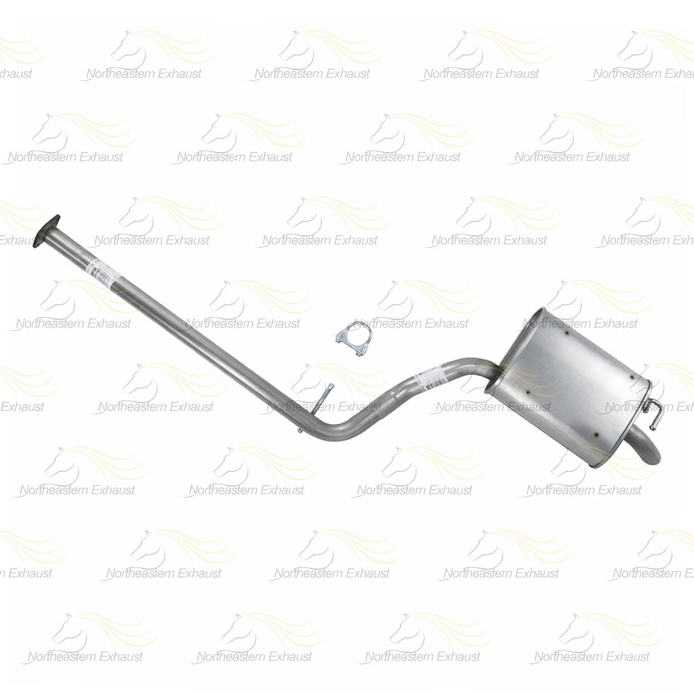 2006-2008 Hyundai Sonata 2.4L Intermediate Pipe and Muffler Exhaust