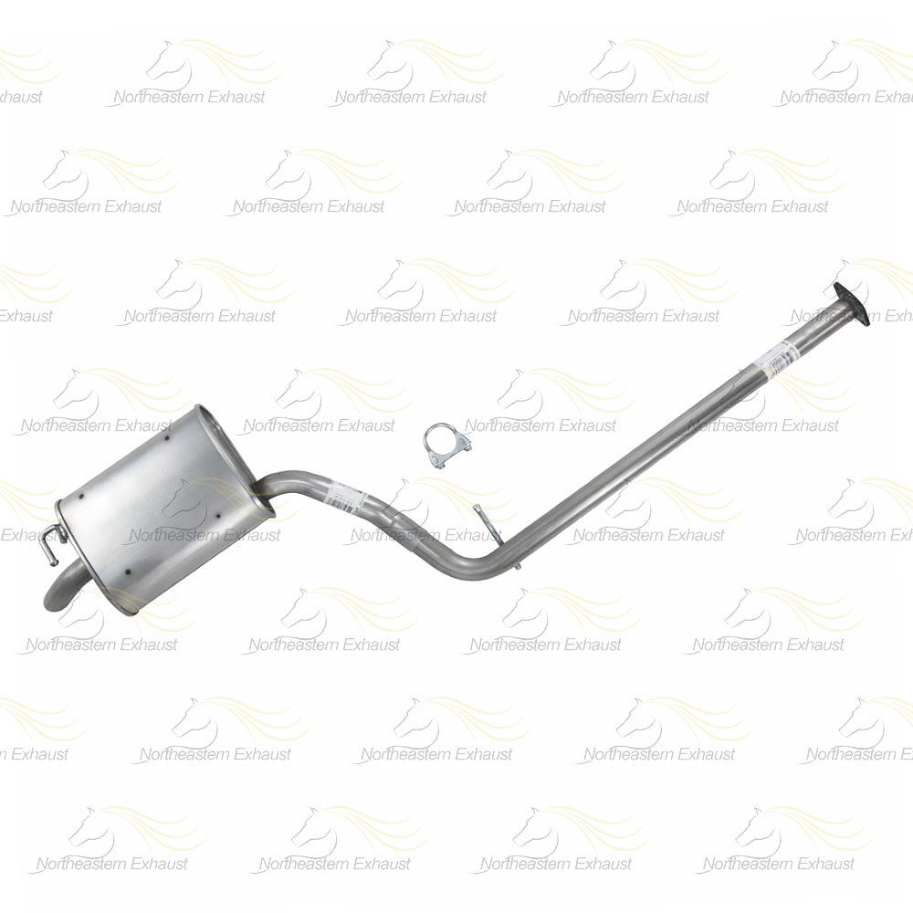 2006-2008 Hyundai Sonata 2.4L Intermediate Pipe and Muffler Exhaust