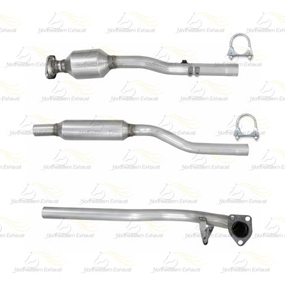 2014-2019 Mitsubishi Outlander 2.4L Exhaust Catalytic Converter with Resonator Pipe | EPA Approved