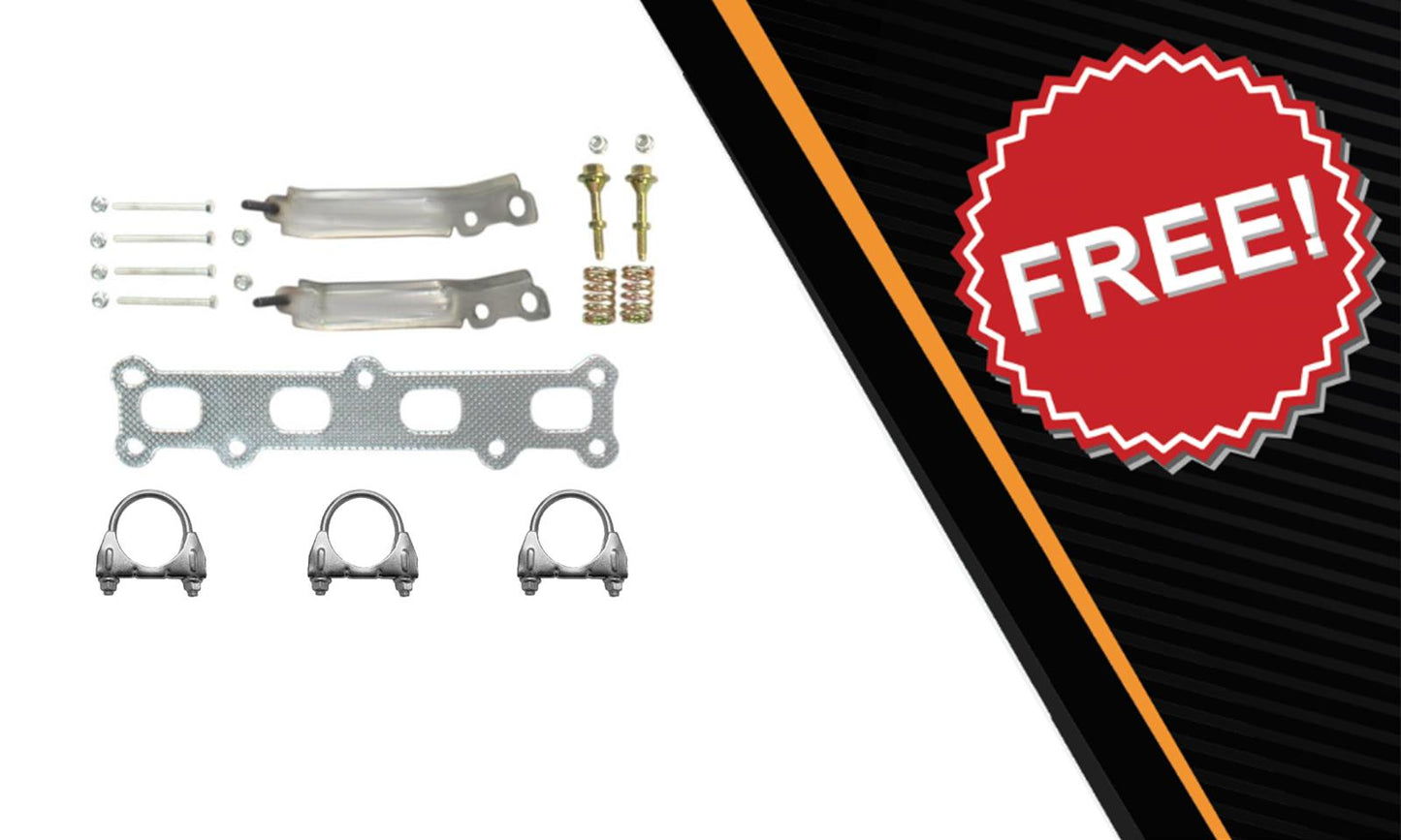 2007-2011 Jeep Patriot 2.4L 4WD Complete Exhaust System Kit | EPA Approved