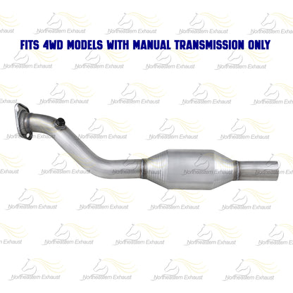 2007-2011 Jeep Compass 2.4L Complete Exhaust System Kit | EPA Approved | 4WD with Manual Transmission