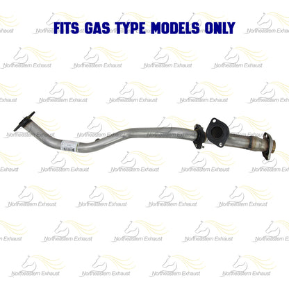 2014–2016 Toyota Highlander 3.5L Exhaust Pipes