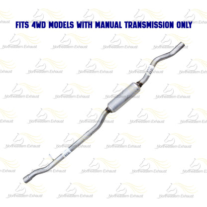 2007-2017 Jeep Patriot 2.4L 4WD Rear Exhaust Catalytic Converter & Resonator | EPA Approved