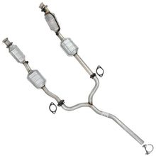 Pair of Catalytic Converter and Y Pipe for 2003-2011 Mercury Grand Marquis 4.6L | 2003-2011 Ford Crown Victoria 4.6L