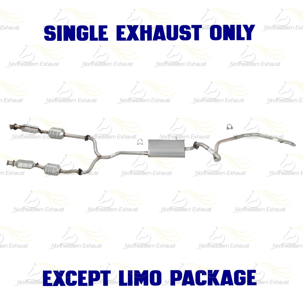 Complete Exhaust System for 2003-2011 Grand Marquis/Crown Victoria 4.6L