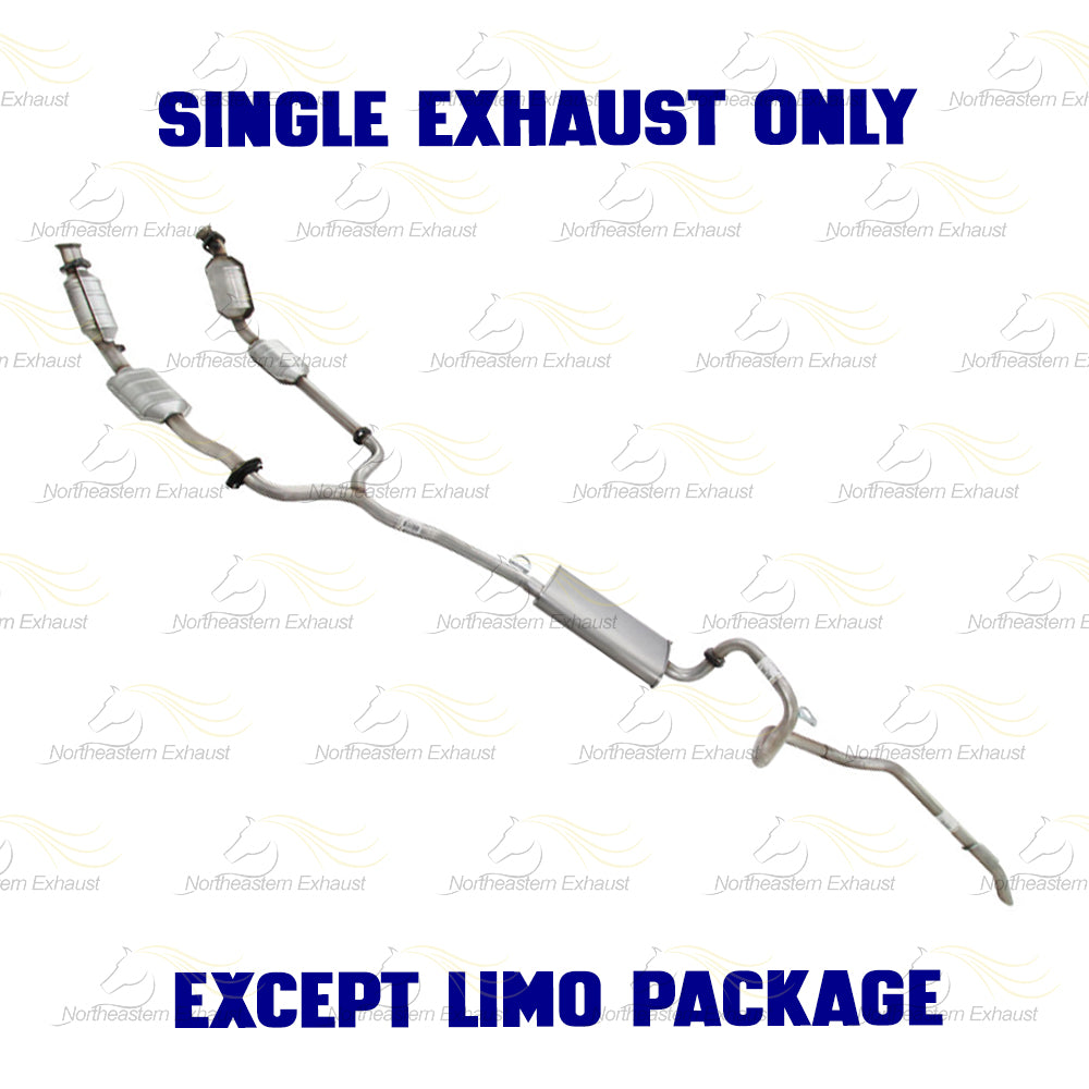 Complete Exhaust System for 2003-2011 Grand Marquis/Crown Victoria 4.6L