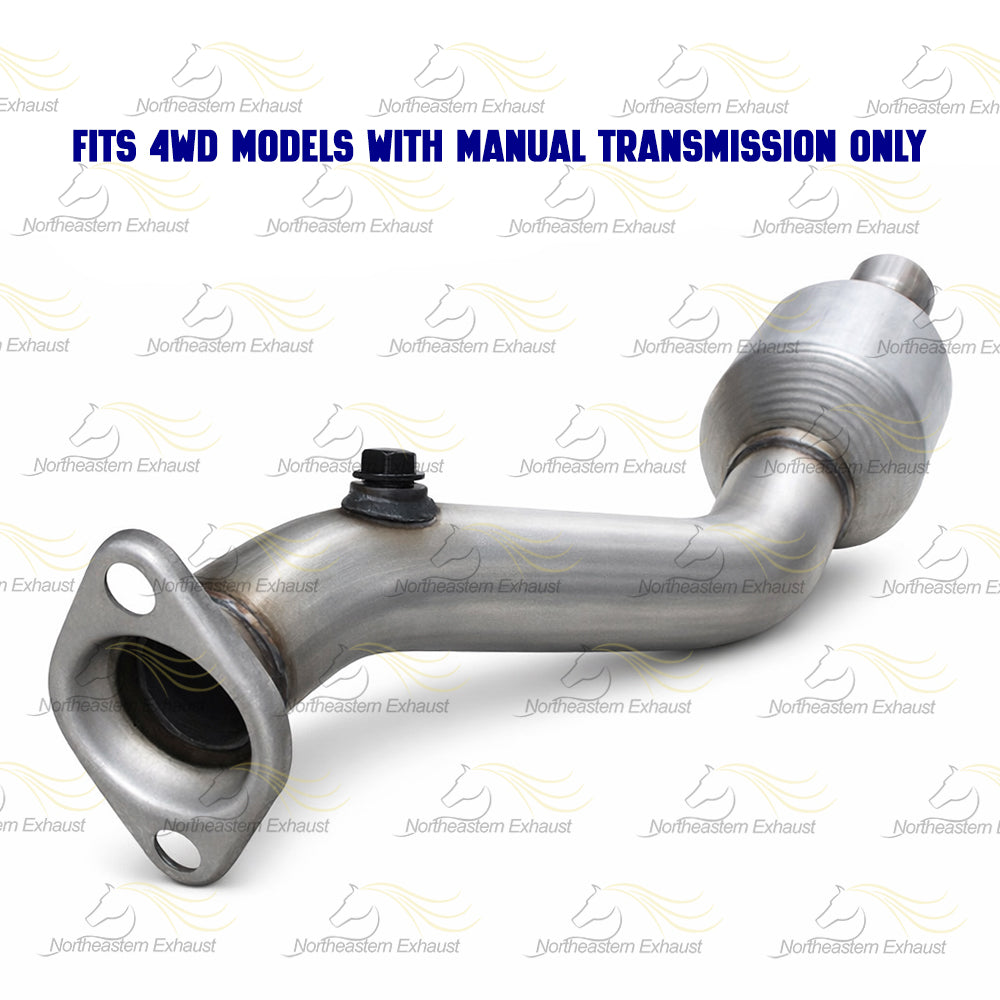 2007-2011 Jeep Patriot 2.4L Rear Catalytic Converter Exhaust System Kit | EPA Approved | 4WD Manual