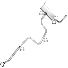 2006-2007 Pontiac G6 2.4L Exhaust Resonator, Intermediate Pipe, Muffler and Tail Pipe