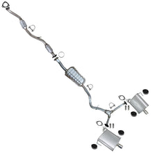 2008-2010 Subaru Impreza 2.5L Rear Catalytic Resonator & Pair of Mufflers Kit | EPA Approved | Non-Turbo Sedan