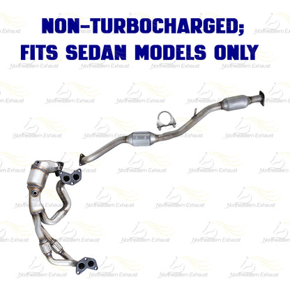 2008-2010 Subaru Impreza 2.5L Complete Exhaust Kit | EPA Approved | Non-Turbo Sedan