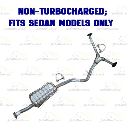 2008-2010 Subaru Impreza 2.5L Complete Exhaust Kit | EPA Approved | Non-Turbo Sedan