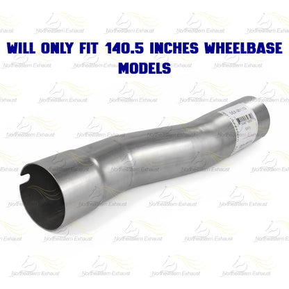 Stainless Steel Intermediate Pipe fits: 2003-2008 Dodge Ram 3500 5.7L 140.5" WB